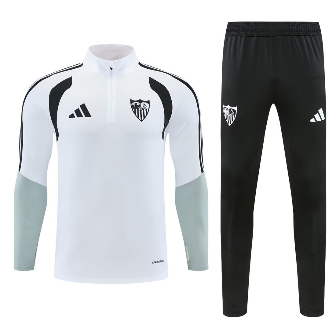 Sevilla FC · Chándal blanco y negro